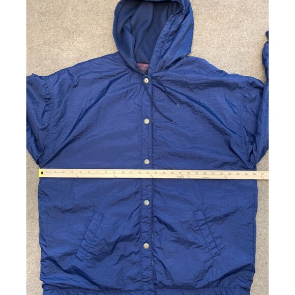 Braetan Jacket Womens One Size Southwest Aztec Reversible Nylon Flannel Hooded - Picture 7 of 10